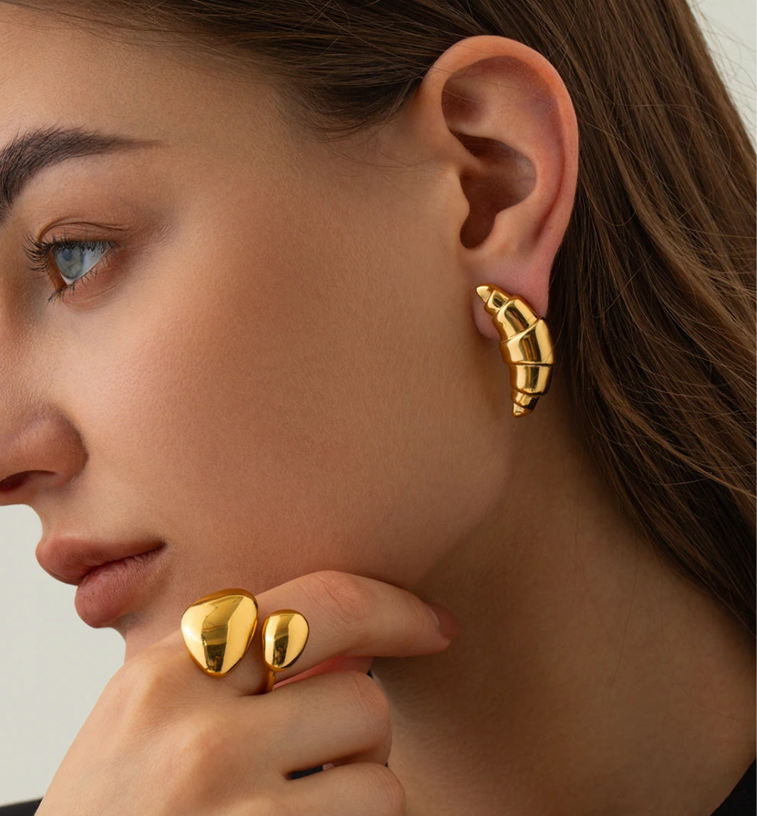 Cruasán earrings