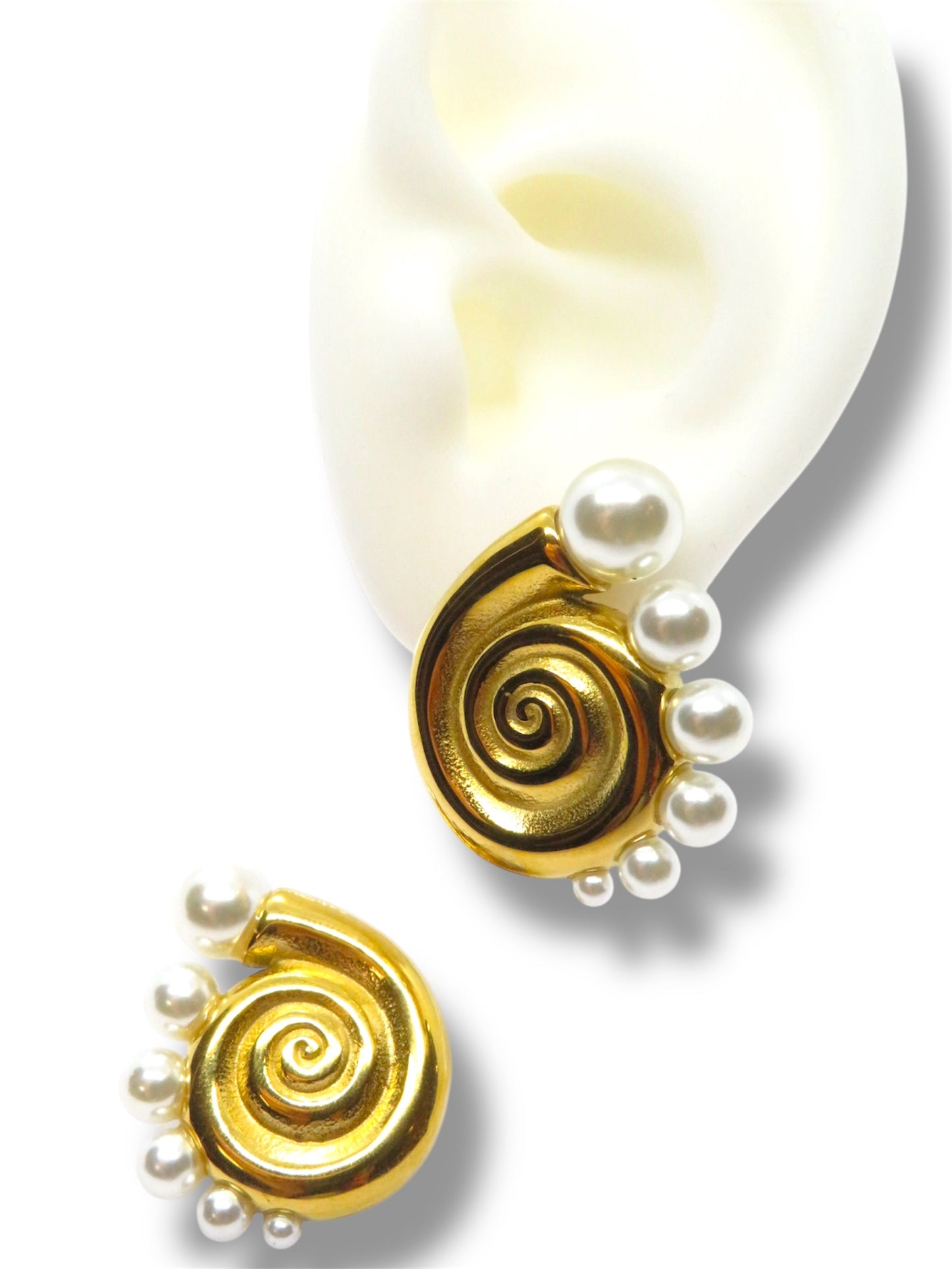 Espiral earrings- Aretes espirales
