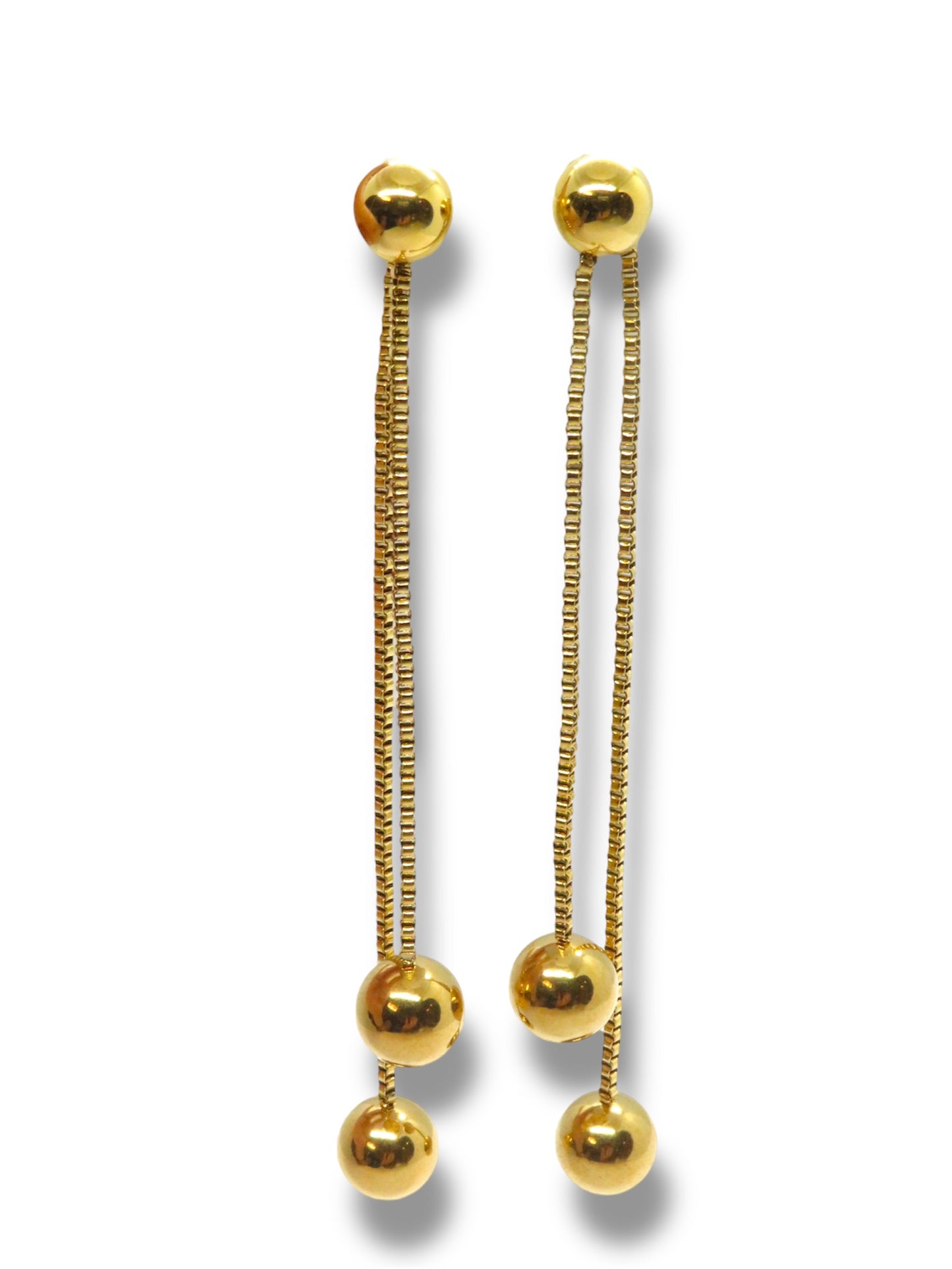 Boll earrings- Aretes