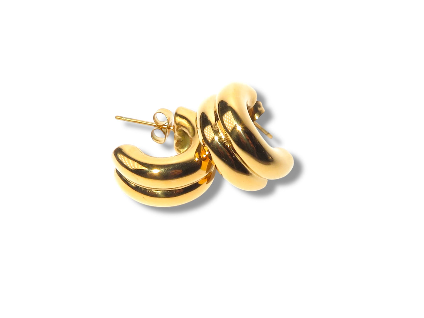 Pous earrings-Aretes