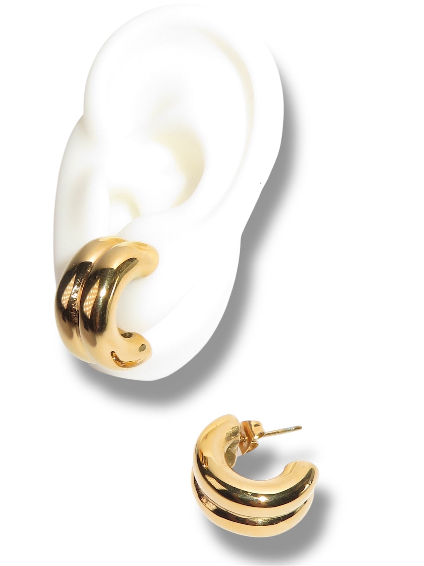 Pous earrings-Aretes