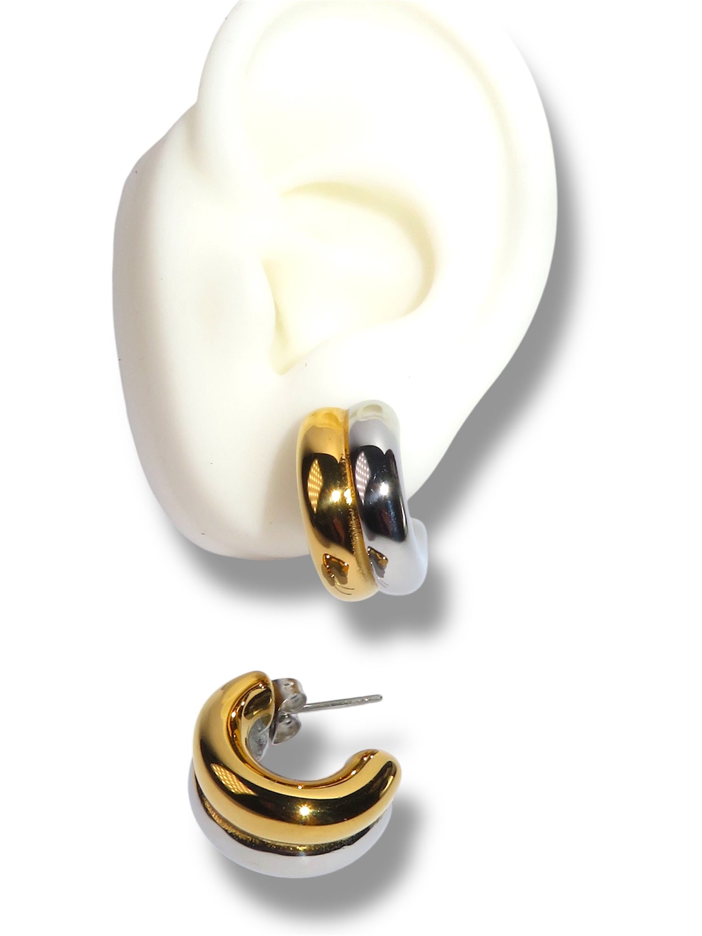 Pous earrings-Aretes