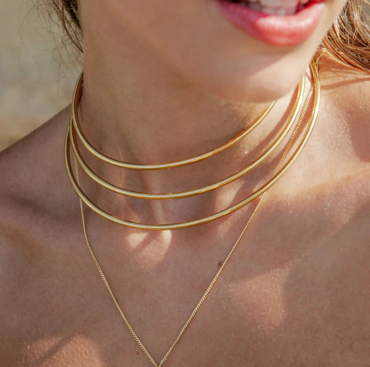 Ring Choker- aros