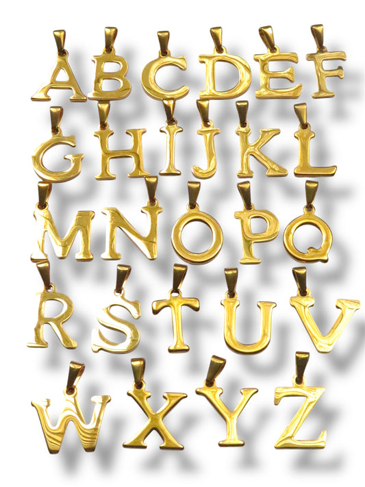 Letters charms