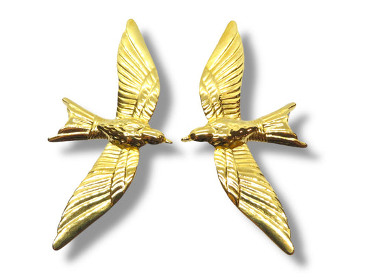 Bird earrings- Aretes