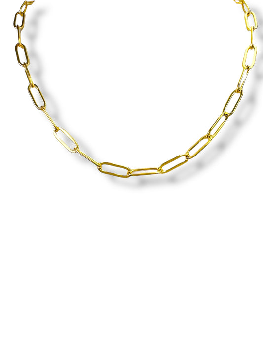 Custom Paper clip necklace